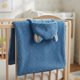 thumbnail image 4 of Frazada Poncho INFANTI Sherpa Azul, 4 of 7