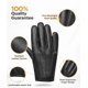 thumbnail image 4 of Guantes FASHIONLUXE de cuero genuino estilo policía, suaves, 4 of 7