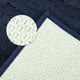 thumbnail image 4 of REGALWOVEN Alfombra de Baño Suave Absorbente Antideslizante Lavable con Respaldo de Goma para Piso de Ducha Azul 20" x 32", 4 of 7