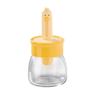 Bothyi - Dispensador De Especias, Tarro De Condimentos, Caja De Condimentos Recargable Para Barbacoa, Picnic Familiar, Amarillo