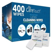 Toallitas Para Lentes Care Touch, 400 Unidades, Envueltas Individualmente