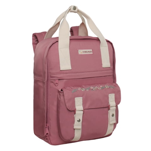 Mochila Mujer Moda Omega Bordado Malva Head