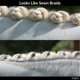thumbnail image 3 of Clips de trenzado Quick Knot XL marrón reutilizables - paquete de 35, 3 of 7