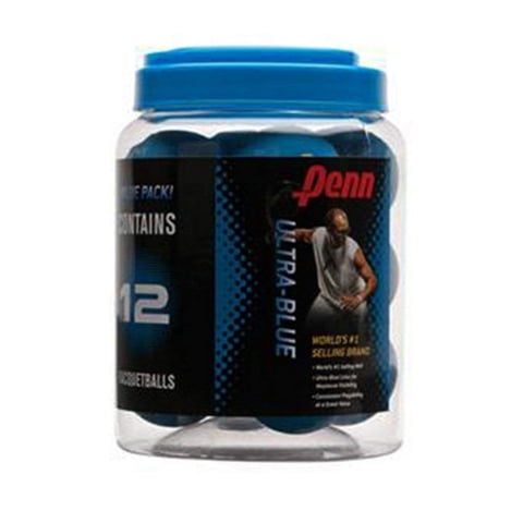 Penn - Juego De 12 Bolígrafos Para Racquetballs, Color Ultra Azul