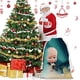 thumbnail image 2 of Bebé Jefe: Niño Blanco Bolsa de regalo con cierre de cinta navideño para decoración de Navidad,50cm×76 cm., 2 of 6