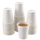 thumbnail image 1 of Vasos de papel Walasaso, 8 onzas, 150 unidades, desechables, para fiestas de café, 1 of 7
