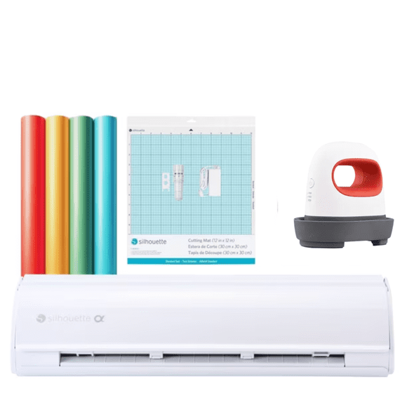 Silhouette Cameo 5 Alpha White + Plancha Mini Craft express