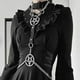 thumbnail image 1 of Gothic Leather Harness Lingerie For Women Body Sexy Lingerie Garter Body Sexy Bra Bdsm Goth Accessories Lingerie Bondage Garter, 1 of 3