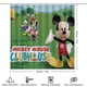 thumbnail image 2 of La casa de Mickey Mouse+-theme 4-Piece Shower Curtain Set with Rugs, Waterproof Bathroom Decor Set Includes Bath Mat, U-Shaped Rug, Toilet Lid Cover and Curtain with Hooks, 2 of 6