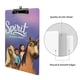 thumbnail image 3 of Spirit: Cabalgando Libre Portapapeles de acrílico A4, tamaño carta estándar, carpeta con clip 31.8x 21.5CM para estudiantes, profesores y oficina, 3 of 6
