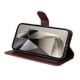 thumbnail image 3 of Funda Billetera para Samsung Galaxy S25 Ultra con Porta Tarjetas y Soporte Ajustable Marrón, 3 of 5