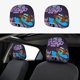 thumbnail image 1 of Indigo Park Funda Protectora Universal Para Reposacabezas De Coche Funda Elástica Para Reposacabezas De Asiento De Auto Funda De Tela Antipolvo Accesorios De Interior 2 Piezas, 1 of 6