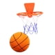 thumbnail image 1 of Baloncesto Silencioso Con Aro, Fácil De Agarrar, Recuerdo De Fiesta, Juguete De Pelota Silenciosa, 1 of 5