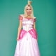 thumbnail image 4 of Vestido clásico de satén rosa con forma de princesa para mujer, de Costume Leg Avenue, 4 of 6