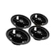 thumbnail image 5 of 4 Piezas Tapas de Rueda para Carros de Golf Cubiertas Tapacubos Rueda Accesorios Universales Material PP Montaje Fácil Removible Adecuado para Carros, 5 of 5