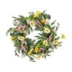thumbnail image 4 of Corona De Primavera Para Puertas Delanteras, Hojas Verdes De Eucalipto, Flor De Margarita Artificial, 4 of 5