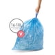 thumbnail image 2 of Bolsas de basura Simplehuman Code V, 60 unidades, 16 a 18 litros, 4,2 a 4,8 galones, 2 of 3