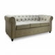thumbnail image 2 of Sofa Chesterfield 200x90x75 Beige, 2 of 2