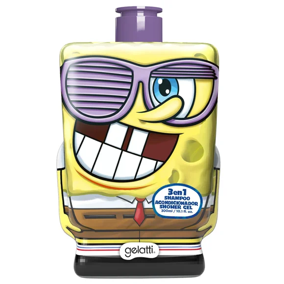 Shampoo 3en1 Bob Esponja 300ml