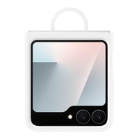 Funda De Silicona Para Samsung Galaxy Z Flip7 Fe, Color Blanco