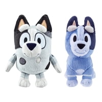 Paquete De Juguetes De Peluche Bluey Muffin & Socks Cousins Con 8 Magdalenas Y Calcetines 7.5