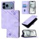 thumbnail image 1 of Funda Cartera para iPhone 17 Pro Max con Soporte y Ranuras, Resistente a Golpes y Rayones Morado, 1 of 6