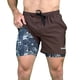 thumbnail image 2 of Eco Short Deportivo Doble Capa 2 en 1 Brown Tribal Konko, 2 of 3