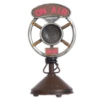 Vgo - Adorno Radio Metal 11X12.5X23.5