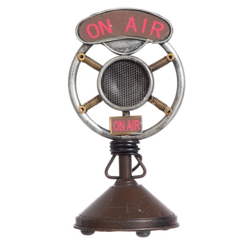 Vgo Adorno Radio Metal 11X12.5X23.5