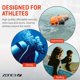 thumbnail image 4 of Guantes de natación ZONE3 negro/rojo talla X-Large, 4 of 5