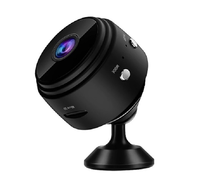 Impormaipu - Camara Videovigilancia Inalambrica Pequeña Diminuta 1080P Wifi Microfono Wifi Oculta 2 Hr. Batería Captura Fotos, Redonda