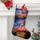 thumbnail image 2 of Star Wars Guerras Clónicas Tema: Calcetines de Navidad, fino lino blanco para colgar en escaleras y chimenea, decoración navideña para el hogar, regalo de Navidad. 45cm × 32cm, 2 of 5