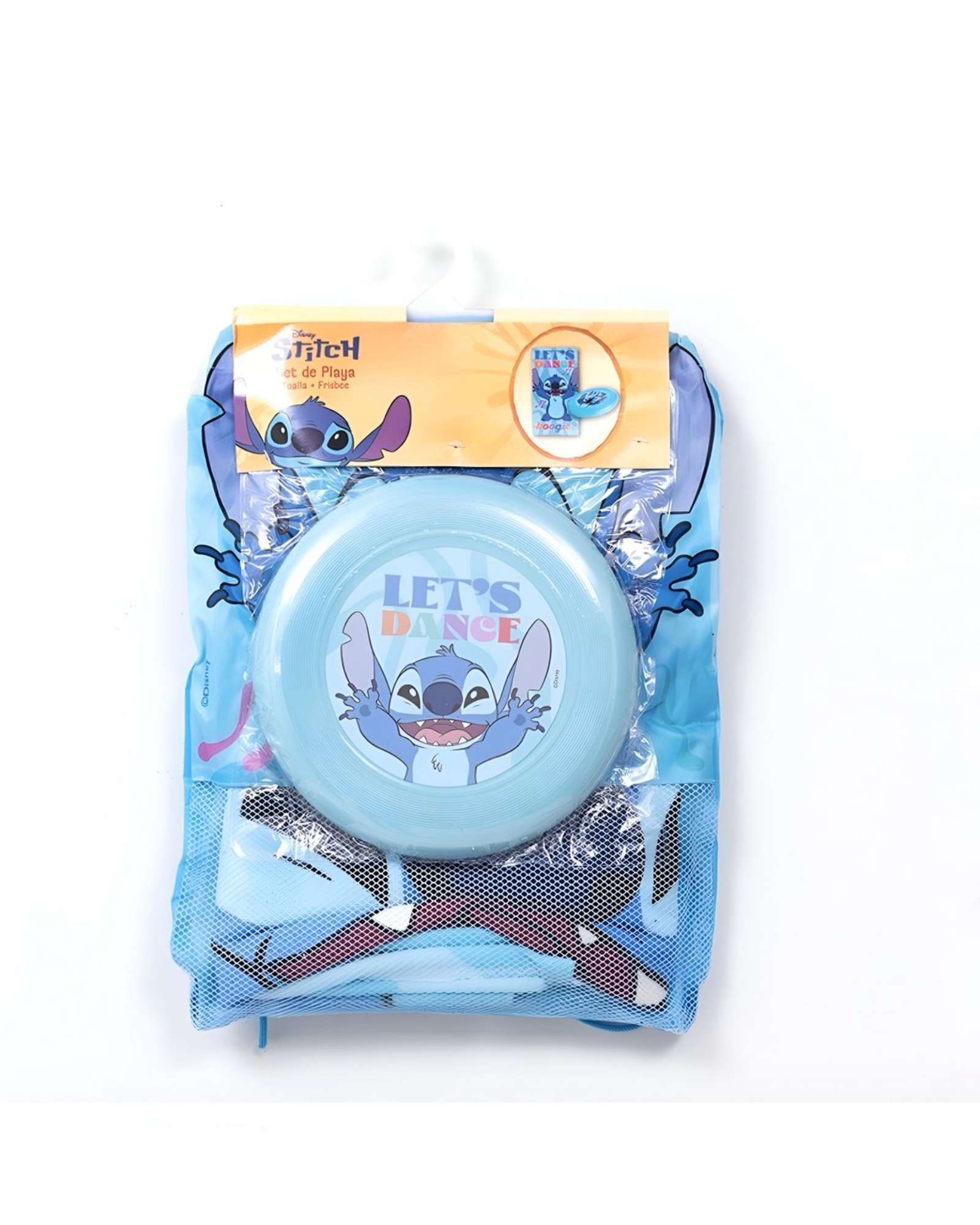 Mashini - Toalla Niño Niña Con Frisbee Y Bolsa Stich