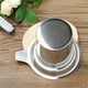 thumbnail image 2 of 1pc Stainless Steel Mesh Tea Infuser, Reusable Teapot Mug Cup Tea Strainer, Loose Leaf Spice Filter, Silvery, 2 of 2