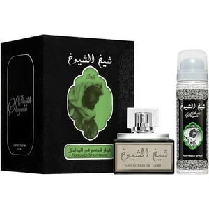Lattafa - Perfume Sheikh Al Shuyukh Edp 50 Ml + Deo Spray 50 Ml Set De 2 Pcs