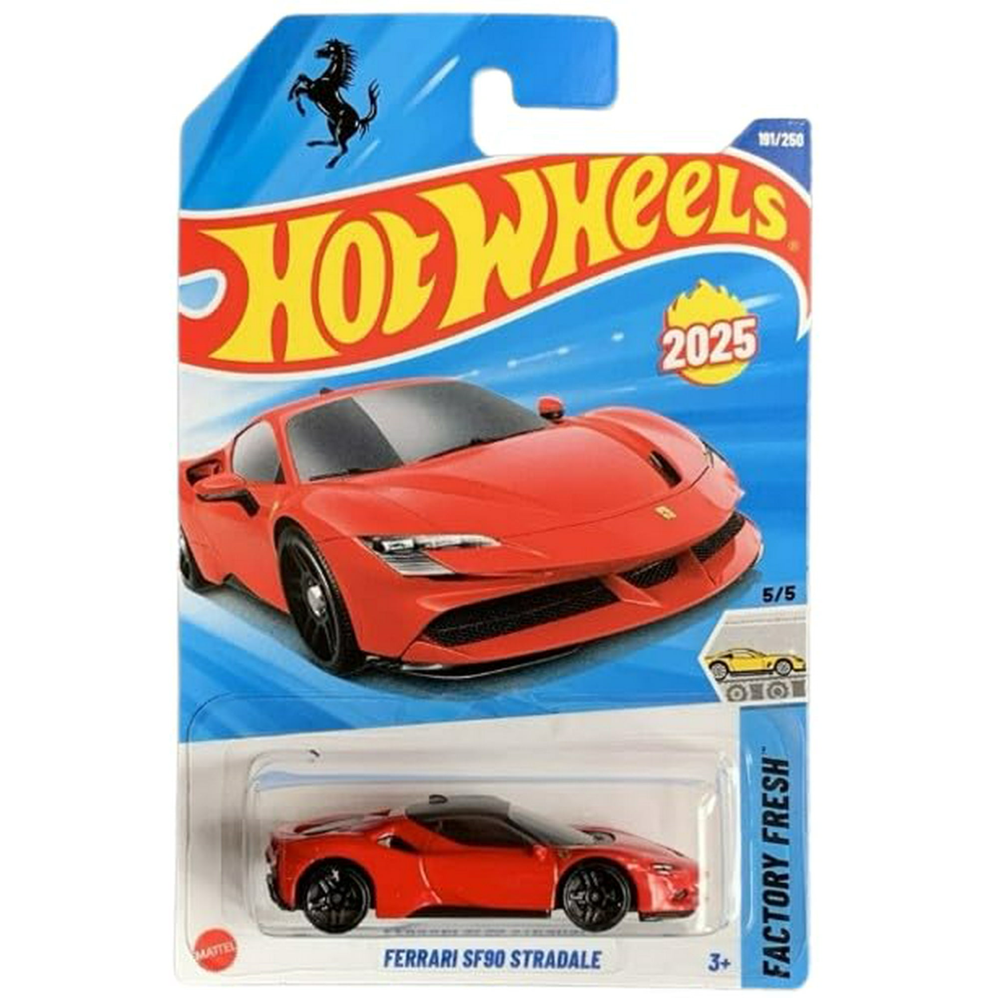 Vehículo Fundido A Presión Mattel Hot Wheels Ferrari Sf90 Stradale 1:64 Rojo