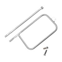 Magideal - Tubo De Quemador De Parrilla De Gas, Tubo De Quemador, Rejilla De Gas, Portátil, Para Q300Q320Q3200, Tubo De Quemador De Parrilla Fácil De Instalar He