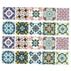 thumbnail image 3 of 20 piezas de azulejos de mosaico de pared pegatinas cocina ba?o azulejo calcomanías # 1 20x20 cm, 3 of 3