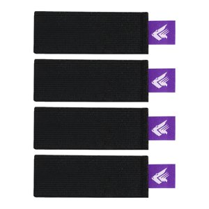 Ioensy - 4 Uds Carrete De Pesca Cinturón Antideslizante Elástico Extraíble Aparejos De Pesca Sujetador