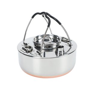 Ioensy - Hervidor Portátil Para Acampar, Fogata, Mochila Para Exteriores, Tetera, Cocina