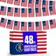 thumbnail image 1 of Guirnalda Bandera Betsy Ross de Jester Fiesta – 48 piezas, 15 m, 1 of 6