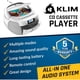 thumbnail image 2 of Boombox Cd Cassette Bluetooth Amfm Usb Control Remoto, 2 of 3
