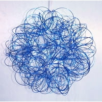 Corel - Esfera De Alambre Navideña Azul 25Cm