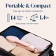 thumbnail image 5 of Plancha de vapor NORI Nori Press Travel Handheld Rosa, 5 of 6