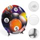 thumbnail image 4 of Billar Plato decorativo de porcelana fina (bone china), plato decorativo de cerámica para hogar, oficina, soporte de pared, platos decorativos para dormitorio - 6 pulgadas (15 cm), 4 of 6