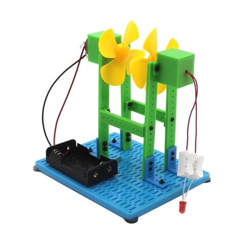Bothyi - Paquete De Experimentos De Generación De Energía Eólica, Juguete Educativo Para Regalo Escolar, Bricolaje