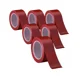 thumbnail image 1 of Pack 6 Cintas Delimitadoras Adhesiva 48 X 30 roja, 1 of 2