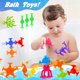 thumbnail image 2 of Bath Toys HYSZXUS, ventosa, 27 unidades, para niños de 4 a 8 años, 2 of 6
