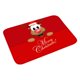 thumbnail image 1 of Mat De Piso Absorbente Flannel Rojo Para Decoración Al Aire Libre Interior Navidad B, 1 of 5