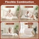 thumbnail image 3 of Colchón Plegable Tri-Fold AOLVDOW de 6 Pulgadas Tamaño Full Beige, 3 of 7